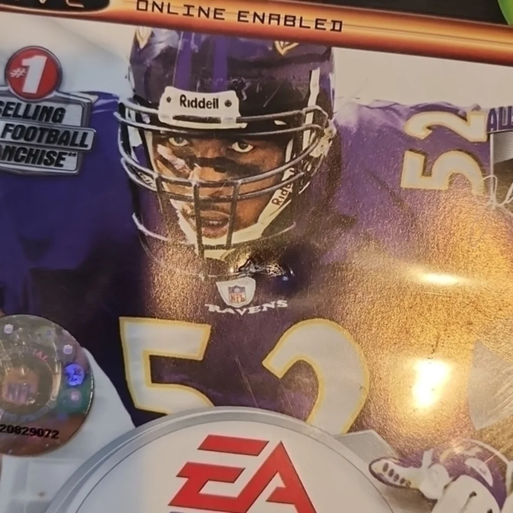 Madden NFL 2005 (Microsoft‎ Xbox, 2004) Game With Manual